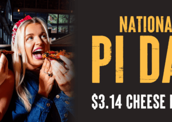 Let's Celebrate PI DAY with $3.14 Cheese Pizzas!